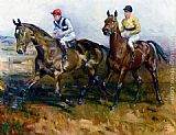 Michael Lyne Millhouse And Arkle painting
